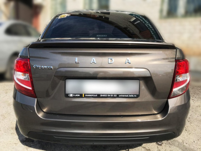 Спойлер "Кураж" широкий Лада Гранта FL