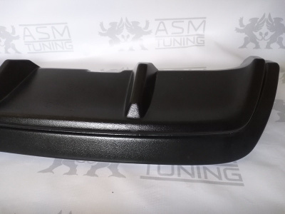 Юбка заднего бампера (шагрень) "ASM" Лада Веста (0062)