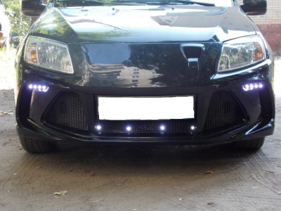 Бампер передний LSD "Флагман" Лада Гранта