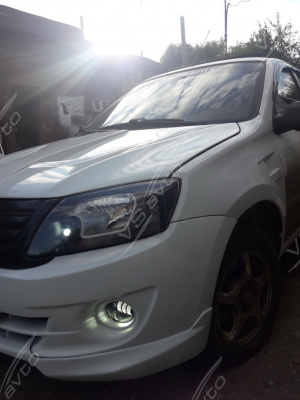 Крылья пластиковые LSD (передние) Лада Гранта (под окраску)