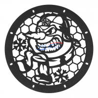 Грили для динамиков VS-AVTO Снеговик*8