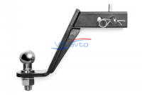 Кронштейн 50x50 для фаркопа универсальный усиленный №190 в сборе (TOW990103)