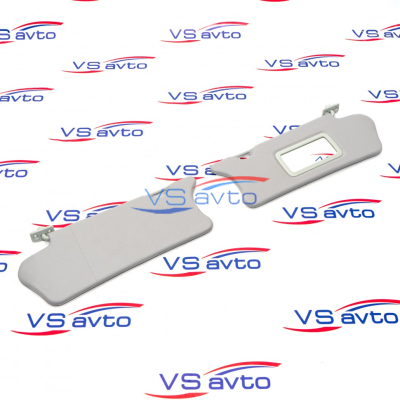 Козырьки солнцезащитные с зеркалом (светлые) ВАЗ 2110