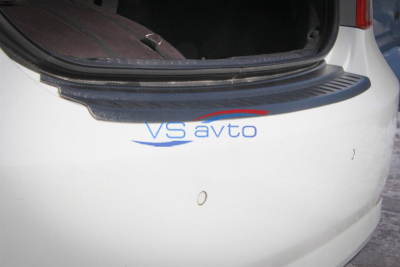 Накладка на задний бампер для Huyndai Solaris (2014-2017 г. в.)
