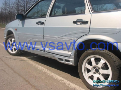 Пороги "V-Max" ВАЗ 2114, 2115