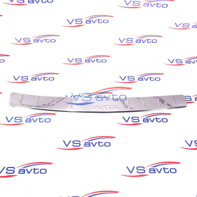 Молдинг накладка на бампер (хром) Лада Гранта седан, лифтбэк