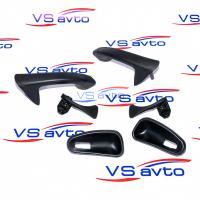 Набор внутренних ручек обивки дверей (ручки + крючки + мыльница) ВАЗ 2113