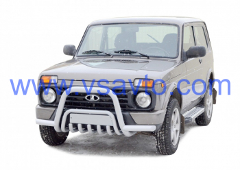 Передок «Низкий» (d63.5) с усами и доп. защитой двигателя Urban 4x4 (арт. 0378)