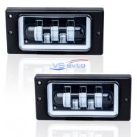 Светодиодные противотуманные фары "SAL-MAN" (5 полос, 50W) ВАЗ 2110-2112, 2113-2115, Шевроле Нива (до рестайлинга)