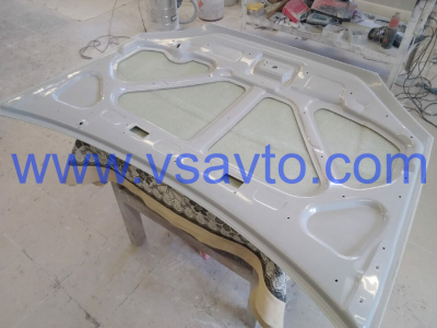 Капот стеклопластиковый "AVR" (Стандарт) ВАЗ 1117-1119 (под окраску)