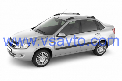 Рейлинги "Усиленные" (серебристые) LADA Granta Седан c 2011 / LADA Kalina Седан 2004-2013 (LGR551501)