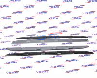 Накладки на пороги "Xmug 2.0" Лада Веста SW Cross