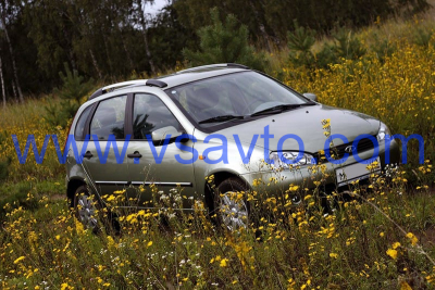 Рейлинги (серые) для автомобилей LADA GRANTA Хэтчбек (2018- ), LADA KALINA Хэтчбек (2006-2018), Datsun mi-DO (2015- ) с боковым резьбовым креплением под багажники АПС (0208-РК-11)