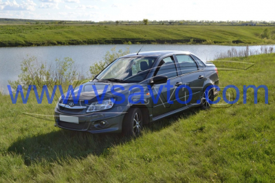 Пороги "GT Replica" Лада Гранта