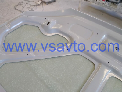 Капот стеклопластиковый "AVR" (Стандарт) ВАЗ 1117-1119 (под окраску)