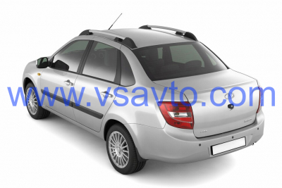 Рейлинги "Усиленные" (серебристые) LADA Granta Седан c 2011 / LADA Kalina Седан 2004-2013 (LGR551501)