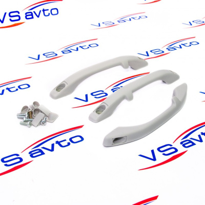 Поручни потолка Лада Калина, Гранта, Приора, Datsun (3 шт, серые)