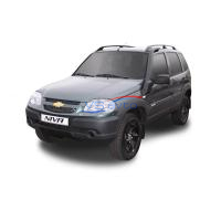 Накладки под фары "реснички" Chevrolet NIVA "BERTONE"
