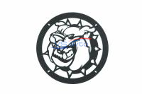 Грили для динамиков VS-AVTO Бульдог в ошейнике