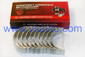 Комплект коренных вкладышей K4M, K4J (0,25) Лада Ларгус (520141010)
