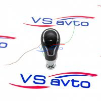 Ручка КПП в стиле Лада Веста с синей LED-подсветкой (хромированная вставка) Лада Гранта, Калина 2, Приора 2, Веста, X-Ray, Нива Urban