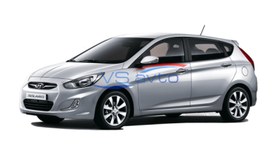 Коврики "EVA" Hyundai Solaris I хетчбэк (2011-2017)
