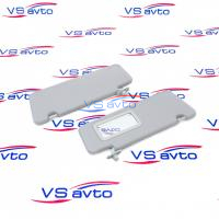 Козырьки солнцезащитные с зеркалом Лада Приора