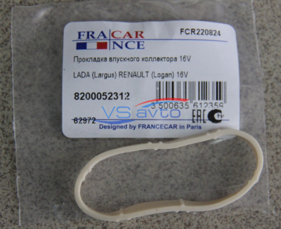 Кольцо уплотнительное модуля впуска (ДВС 16-ти кл.) Лада Ларгус
